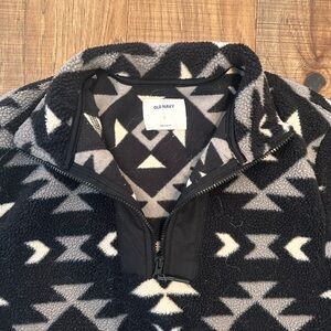 Old Navy Vintage 1/4 Zip Fleece Aztec / Southwest Pattern